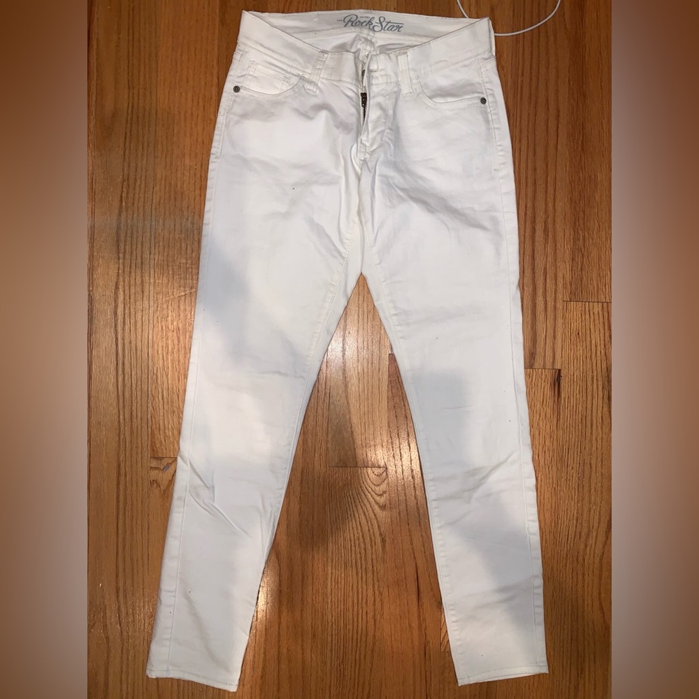 Old Navy Women's White Skinny Jeans